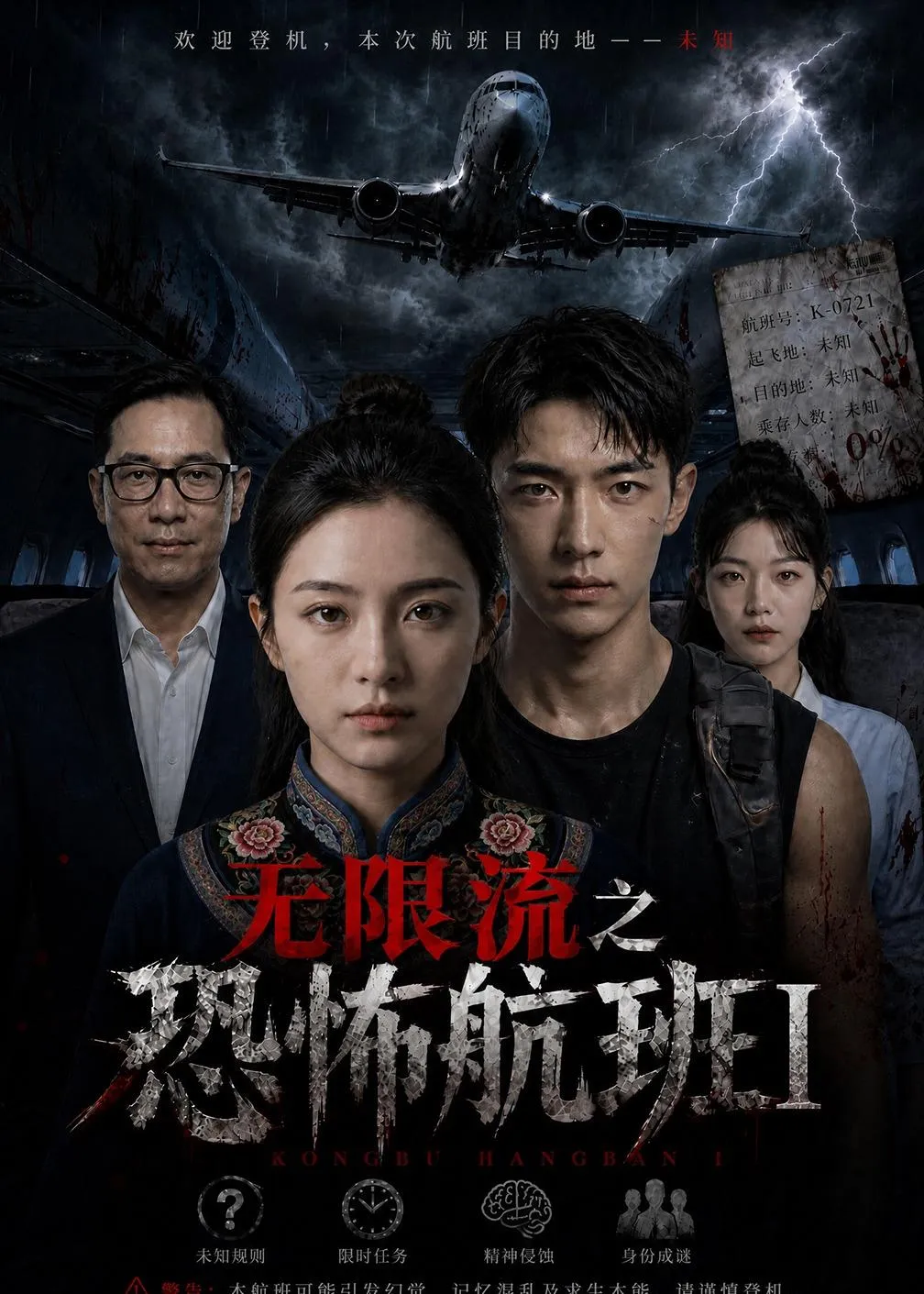 无限流之恐怖航班1