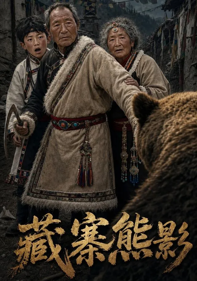 藏寨熊影